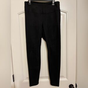 White House Black Market Faux Suede Runway Leggings